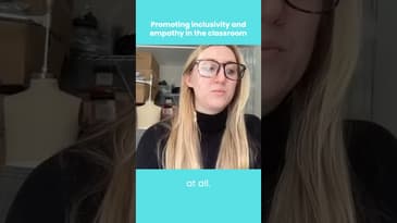 #shorts Inclusivity and Empathy in the Classroom