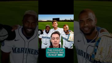 Does This MLB Outfield Have AURA? 👀 #mariners #mlb #baseball