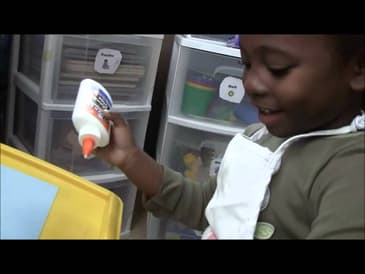 Letter "A" With Popsicle Sticks Activity