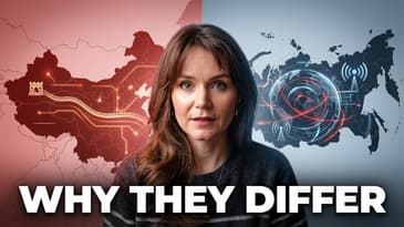 China vs. Russia: Freedom, Control, and Cyber Warfare Secrets