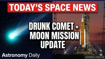 Tipsy Comet: Interstellar Visitor Loaded With Alcohol