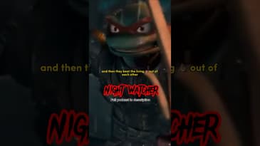 Raphael as the Night Watcher was awesome in TMNT