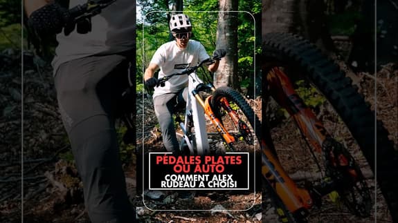 Pourquoi et comment Alex Rudeau a définitivement entre les pédales plates et les pédales auto?