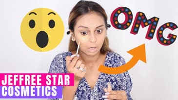 TRYING JEFFREE STAR COSMETICS: Concealer, Setting Powder, Liquid Frost, Makeup Brushes