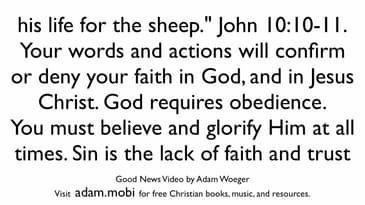 Good News - The Gospel - Christian Evangelism Video - Salvation - Bible Verse Video - KJV