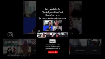 Blacks Against Harris Zoom Call - impressive conversation! đź’»