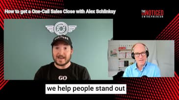 Trailer: How to get a One-Call Sales Close with Alex Schlinksy