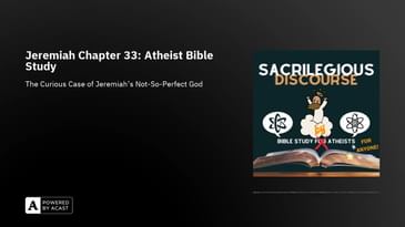 Jeremiah Chapter 33: Atheist Bible Study