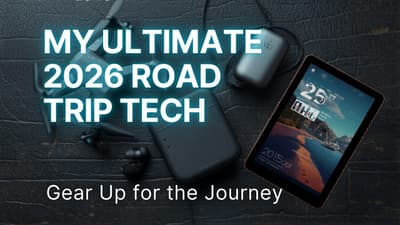 My First Road Trip of 2026 Starts Here: The Tech Gear I’m Taking