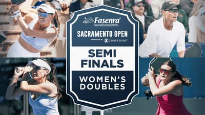Todd/Rohrabacher v Pisnik/Campbell at the Fasenra Sacramento Open