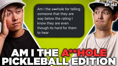 Pickleball Etiquette… Who’s in the Wrong?