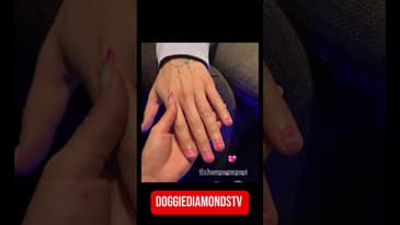 Drake Paints His Nails Barbie Pink! #drake #shorts #Barbie