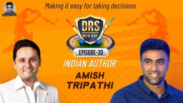 The Immortals of Meluha | Amish Tripathi | DRS with Ash | E30 | R Ashwin