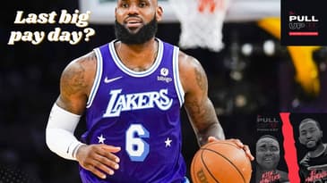 LEBRON JAMES RESIGNS WITH THE LAKERS 2 YR/97 MILLION DEAL.