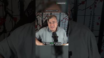 Reid Hoffman Pushes Back on AGI Hype #shorts