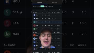 The Mariners playoff chances are looking BLEAK #mariners #mlb #seattlemariners