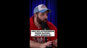 Are relationships from dating apps serious?