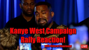 Kanye West Campaign Rally Reaction W/ Natural Muurmaid