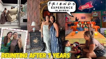 MY CHILDHOOD BESTIE FLEW TO INDIA TO MEET MY SON 🇬🇧✈️🇮🇳 + FRIENDS EXPERIENCE IN MUMBAI | Aanam C