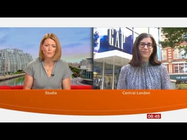 BBC Breakfast: Natalie Berg discusses Gap's plans to shut all UK and Ireland stores