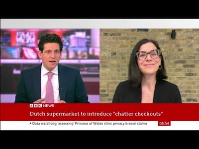 Natalie Berg discusses the rise of slow checkout lanes