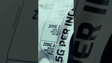 Smart weighted tape placement #pickleball