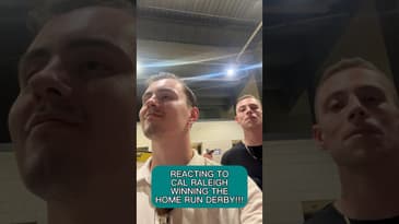 OUR REACTION TO CAL RALEIGH WINNING THE HOME RUN DERBY LIVE FROM ATLANTA!!
