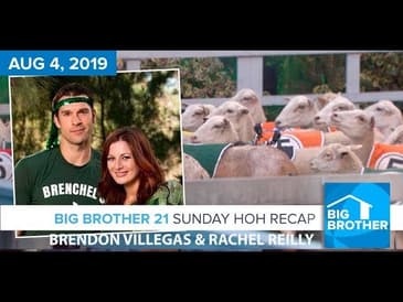 Big Brother 21 Sunday Night Aug 4 Nominations Recap | Brendon & Rachel #BB21