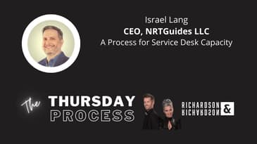 Thursday Process ft Israel Lang from NRTGuides - A Process for measuring service team capacity