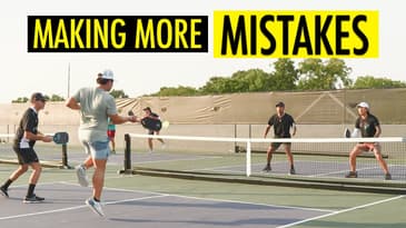 Playing To Win VS Playing To Learn | Pickleball Practice Tip