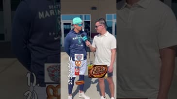 MLB Infielder has some THOUGHTS about ballpark food #mariners #mlb