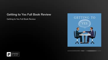 Getting to Yes Full Book Review