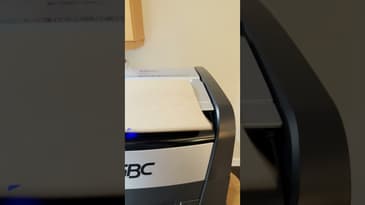 GBC 60x shredder in action