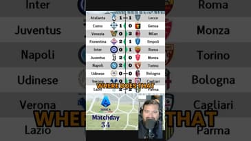 #seriea #matchday #34 #recap