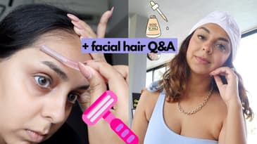 NO FOUNDATION Off Duty Makeup Look + Facial Hair Q&A