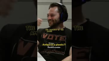 Amber is a plastic (polymer)?! 🤯