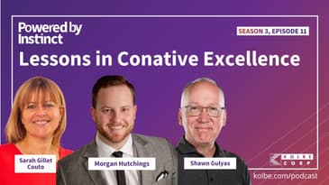 Lessons in Conative Excellence with Sarah Gillet Couto, Shawn Gulyas, and Morgan Hutchings