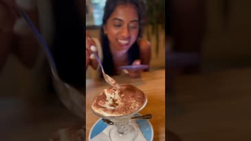 She abused the dessert. I’m done 🥲.