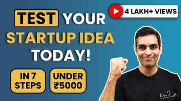 How to test your startup idea? | Business Ideas for 2021 | Ankur Warikoo Hindi