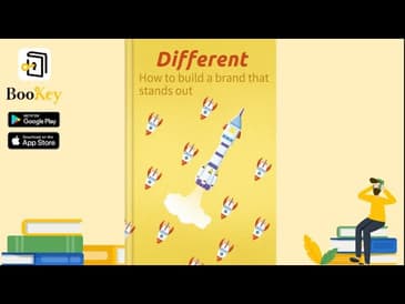 🔥🔥Different by Youngme Moon (Summary) -- How to Build a Brand That Stands Out