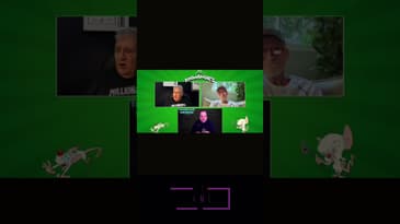 Animaniacs - Pinky and the Brain voices Rob Paulsen & Maurice LaMarche #shorts