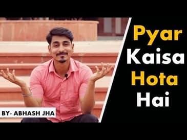 'Mujhe Nahi Pata Pyar Kaisa Hota Hai' | One Sided Love Poetry by Abhash Jha | Rhyme Attacks