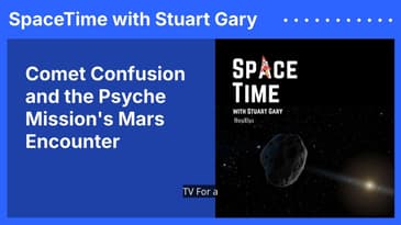 Comet Confusion and the Psyche Mission's Mars Encounter