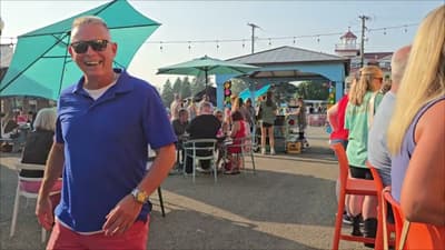 Checking on the County park and a bad band at Beachys. 