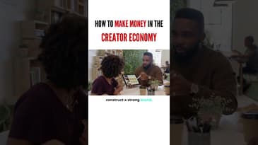 How To Make Money In The Creator Economy - From Passion to Profit #shorts