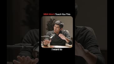 MBA won't teach you this!