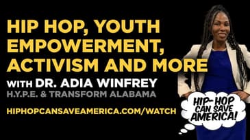 Hip Hop, youth empowerment, activism and more with author, educator and leader, Dr. Adia Winfrey