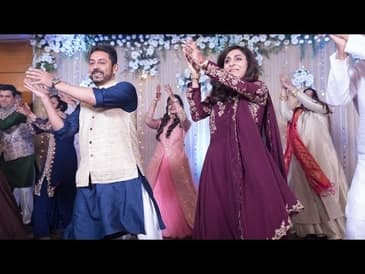 ChashmaRanjan Sangeet: Bride's (my!) parents and the family dance to Galla Gudiya! {song 18}