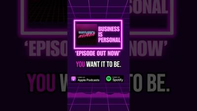 ✨ Business Is Personal ✨Episode Out Now! Click 🔗in Bio