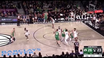 Boston Celtics Elevator Screen Ram Action : Film Session